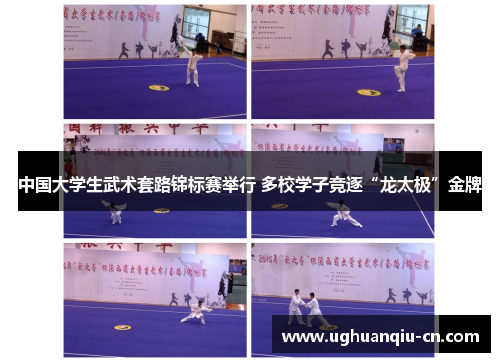 中国大学生武术套路锦标赛举行 多校学子竞逐“龙太极”金牌